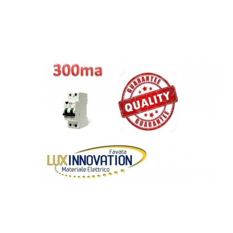 MAGNETOTERMICO DIFFERENZIALE 300 ma 25A MAGNETOTERMICO DIFFERENZIALE 300 ma 25A