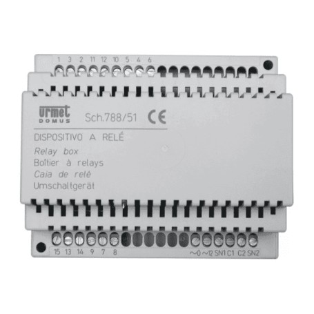 Alimentatore DISPOSITIVO COMMUTAZIONE URMET 788/51 2 INGRESSI AUTOM Alimentatore DISPOSITIVO COMMUTAZIONE URMET 788/51 2 INGRESSI AUTOM