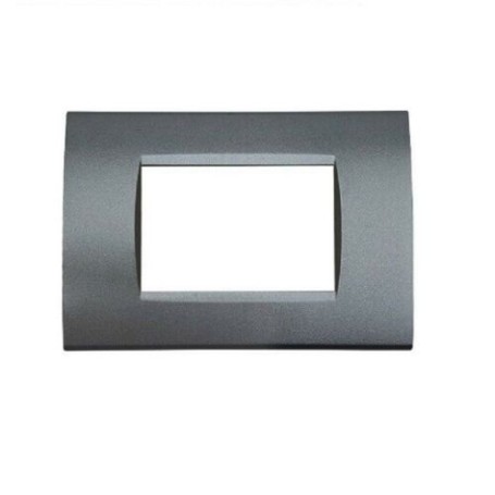 Placca 3 posti Tech COMPATIBILE Living Tipo LNA4803TE Placca 3 posti Tech COMPATIBILE Living Tipo LNA4803TE