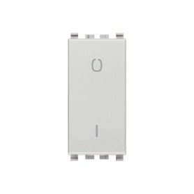 INTERRUTTORE 2P 20AX  NEXT  Vimar Eikon 20015.N silver