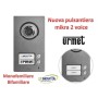 Pulsantiera urmet mikra 2 voice 1784/2 monofamiliare / bifamiliare videocitofono ( come 1783/1)