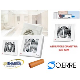 Aspiratore elicoidale Vortice da 100 muro M 100/4" BAGNO / CUCINA