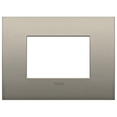 Placca Classic 3M champagne matt  3M Vimar Arkè 19653.13 Placca Classic 3M champagne matt  3M Vimar Arkè 19653.13