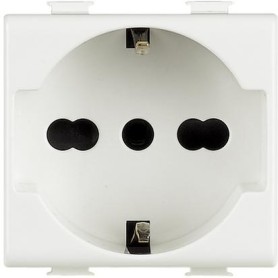 Presa Schuko Bipasso 16A Serie Civili Bticino Matix