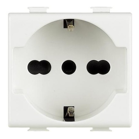Presa Schuko Bipasso 16A Serie Civili Bticino Matix 