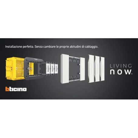 bticino living now PRESE - interruttore - placche bticino living now PRESE - interruttore - placche