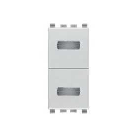Doppia spia neutra Vimar Eikon Next 20388.n