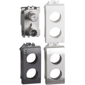 Presa TV Passante Compatibile Living Light N4202P
