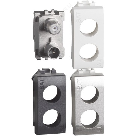 Presa TV Passante Compatibile Living Light N4202P Presa TV Passante Compatibile Living Light N4202P