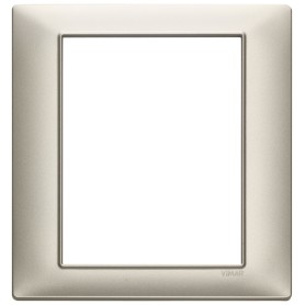 Placca 4M nichel opaco Vimar Plana 14654.21