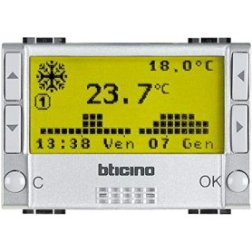 Cronotermostato Da Incasso Serie Civili Bticino LivingLight Tech