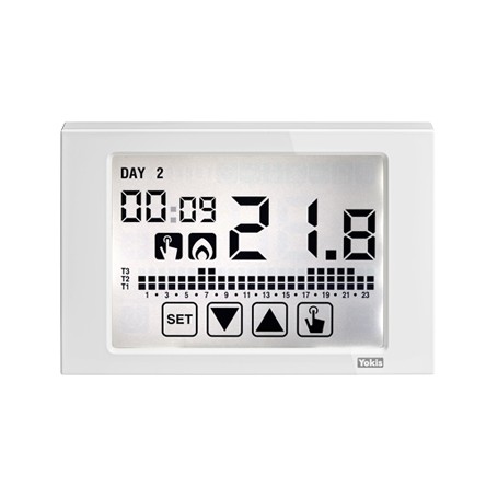 Termostato yokis Radio Power Touch Urmet 5454489 THERMARP Termostato yokis Radio Power Touch Urmet 5454489 THERMARP