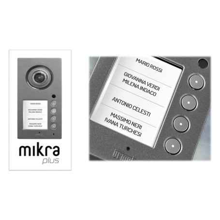 Pulsantiera Urmet 4 pulsanti Mikra plus 3/4 pulsanti chiamata Pulsantiera Urmet 4 pulsanti Mikra plus 3/4 pulsanti chiamata