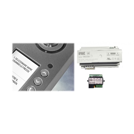 Kit base impianto Urmet Mikra 1784/4 DIGITAL 2 voice Kit base impianto Urmet Mikra 1784/4 DIGITAL 2 voice