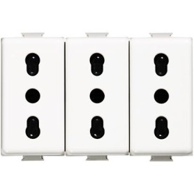 Presa Triplex 10/16A bticino matix AM5180/3