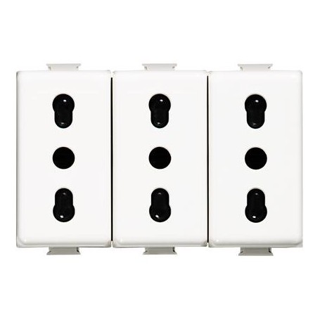 Presa Triplex 10/16A bticino matix AM5180/3