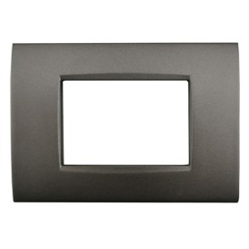 Placca 4 moduli antracite per Bticino Living air compatibile