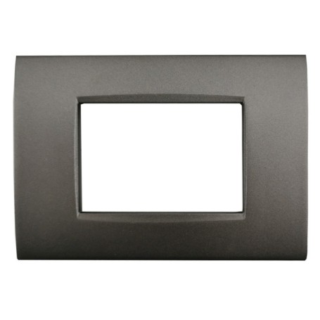 Placca 7 moduli antracite per Bticino Living air compatibile