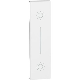 Bticino cover doppio pulsante 1m bianco living now kw05L