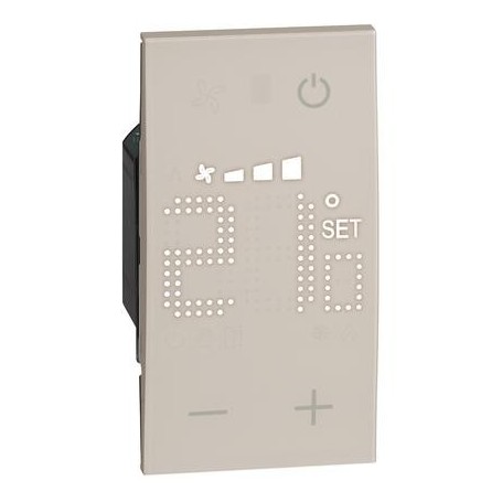 TERMOSTATO  LIVING NOW bticino KM4691 SABBIA DOMOTICA