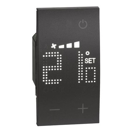 TERMOSTATO LIVING NOW bticino Kg4691 NERO