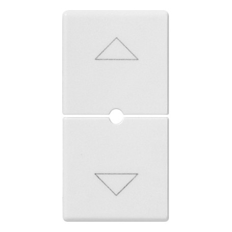 cover mezzi tasti frecce per modulo tapparelle Vimar plana 14755.2 bianco