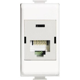 Presa LAN RJ45 cat5 matix comaptibile presa lan categoria...