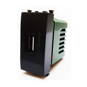 Presa usb caricatore compatibile con vimar arkè grigio tipo