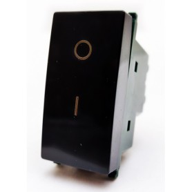 Interruttore bipolare compatibile con vimar arkè grigio