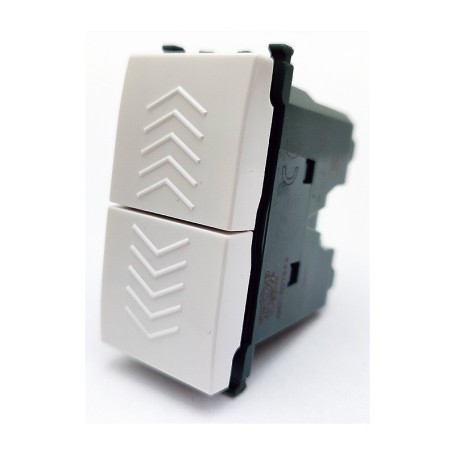 doppio Pulsante compatibile con vimar plana per tapparelle