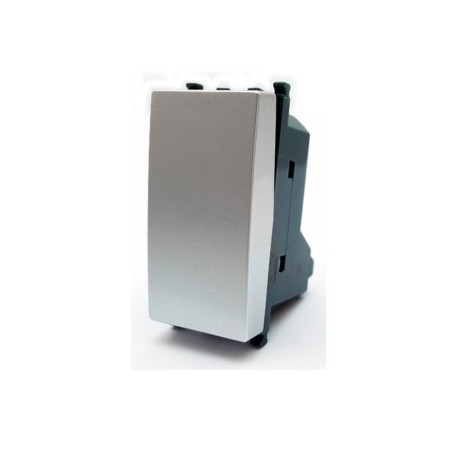 Pulsante compatibile con vimar Plana Silver tipo 14008.sl