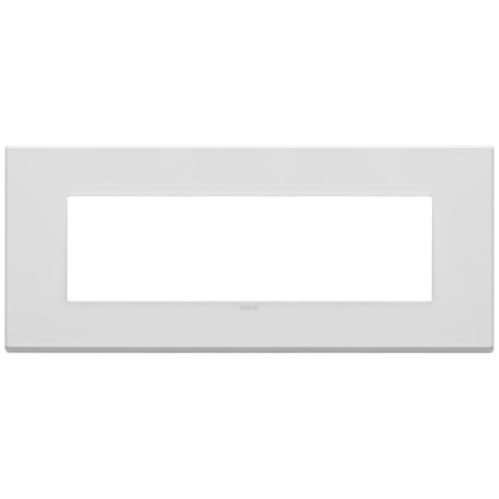 Placca 7M bianco matt Vimar Eikon exè 22657.01