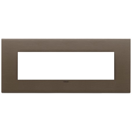 Placca 7M bronzo scuro spazzolato Vimar  22657.12