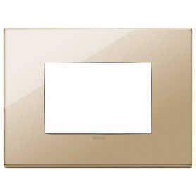 Placca 3M oro Vimar  22653.82