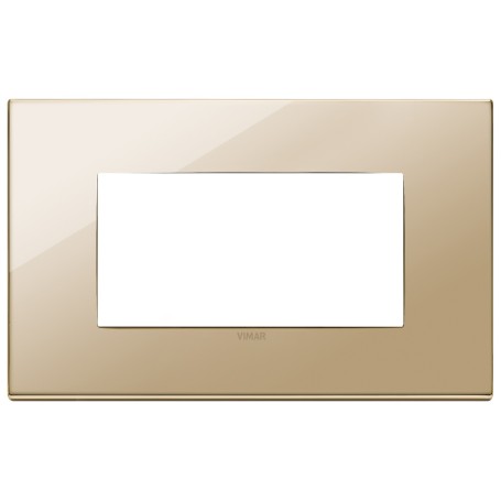 Placca 4M oro Vimar  22654.82