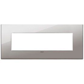 Placca 7M cromo nero Vimar  22657.83
