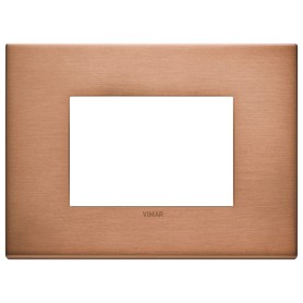 Placca 3M rame spazzolato Vimar  22653.86