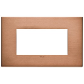 Placca 4M rame spazzolato Vimar  22654.86