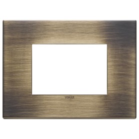 Placca 3M bronzo antico spazzolato Vimar  22653.87