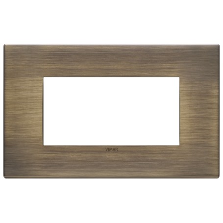 Placca 4M bronzo antico spazzolato Vimar  22654.87