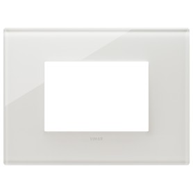 Placca 3M bianco latte Vimar 22653.71