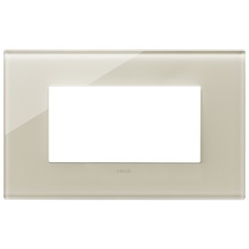 Placca 4M bianco canapa Vimar 22654.72