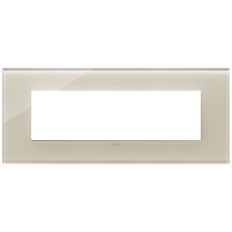 Placca 7M bianco canapa Vimar 22657.72