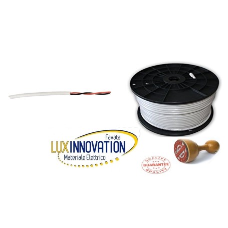 Cavo 2 fili twistato 2X1 per videocitofono come urmet 1083/90 Cavo 2 fili twistato 2X1 per videocitofono come urmet 1083/90