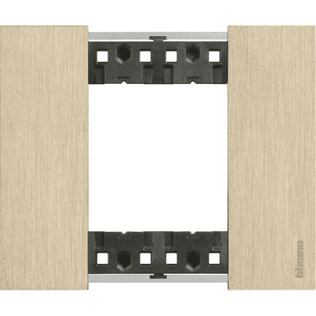Bticino PLACCA 2 POSTI ORO LIVING NOW KA4802ZW