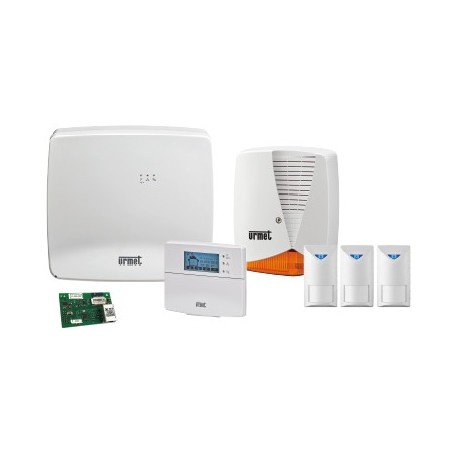 KIT ANTIFURTO BASE URMET 1068/902 CON TASTIERA ALLARME 3 SENSORI