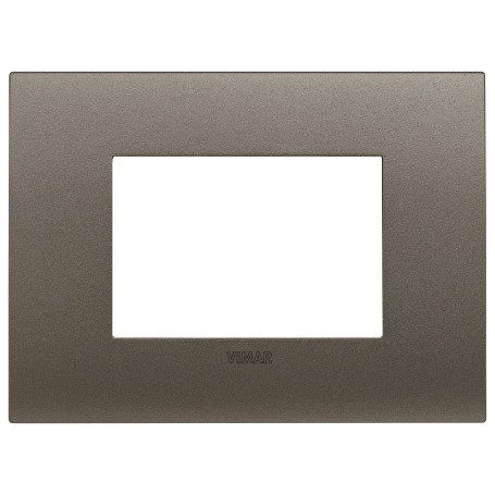 Placca 3m Vimar metallo fit 19953.14