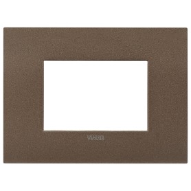 Placca 3m Vimar metallo bronzo matt fit 19953.24