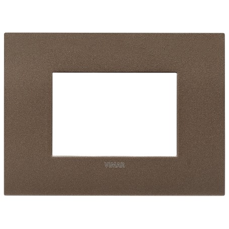 Placca 3m Vimar metallo bronzo matt fit 19953.24