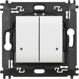 Comando doppio luci wireless  Bticino Living Light N4003DCW